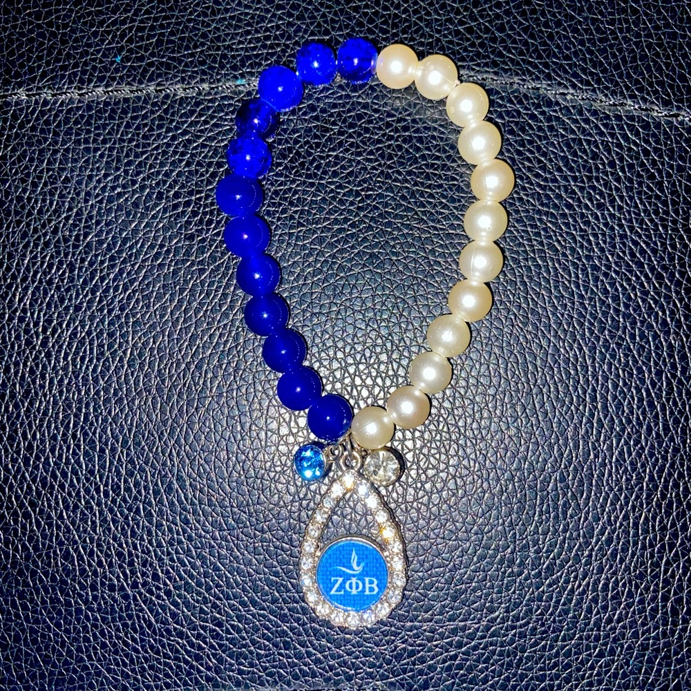 ZETA COLOR DIVIDE BEADED BRACELET
